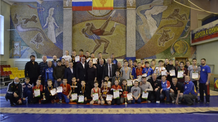 Призёры традиционного турнира по вольной борьбе на призы Ивана Григорьева: